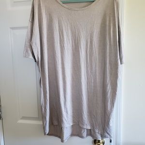 Lularoe Beige/Tan Itma Top...Med. New w/out Tags